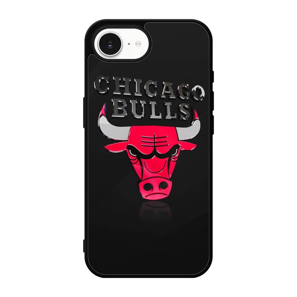 Shiny Chicago Bulls iPhone 16e Case BC0400