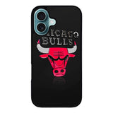 Shiny Chicago Bulls Case iPhone 16 Plus BC0400