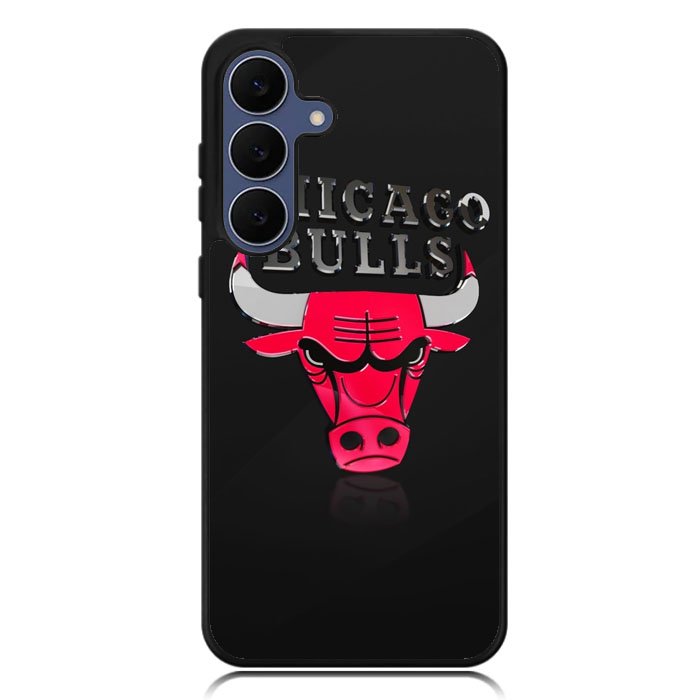 Shiny Chicago Bulls Samsung Galaxy S25 FE Case BC0400