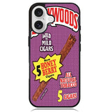 Backwoods Honey Berry Cigars Case iPhone 16 BC0409