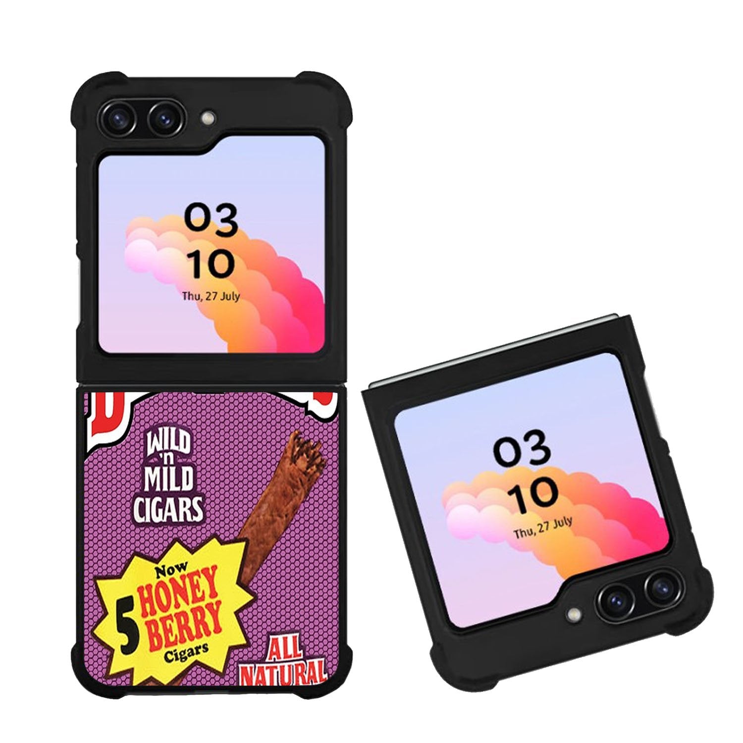 Backwoods Honey Berry Cigars Case Samsung Galaxy Z Flip 5 5G BC0409