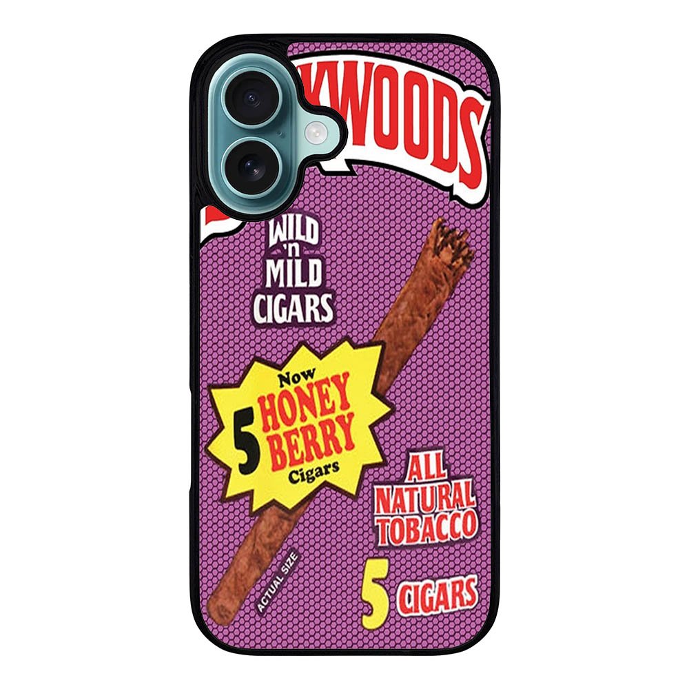 Backwoods Honey Berry Cigars Case iPhone 16 Plus BC0409