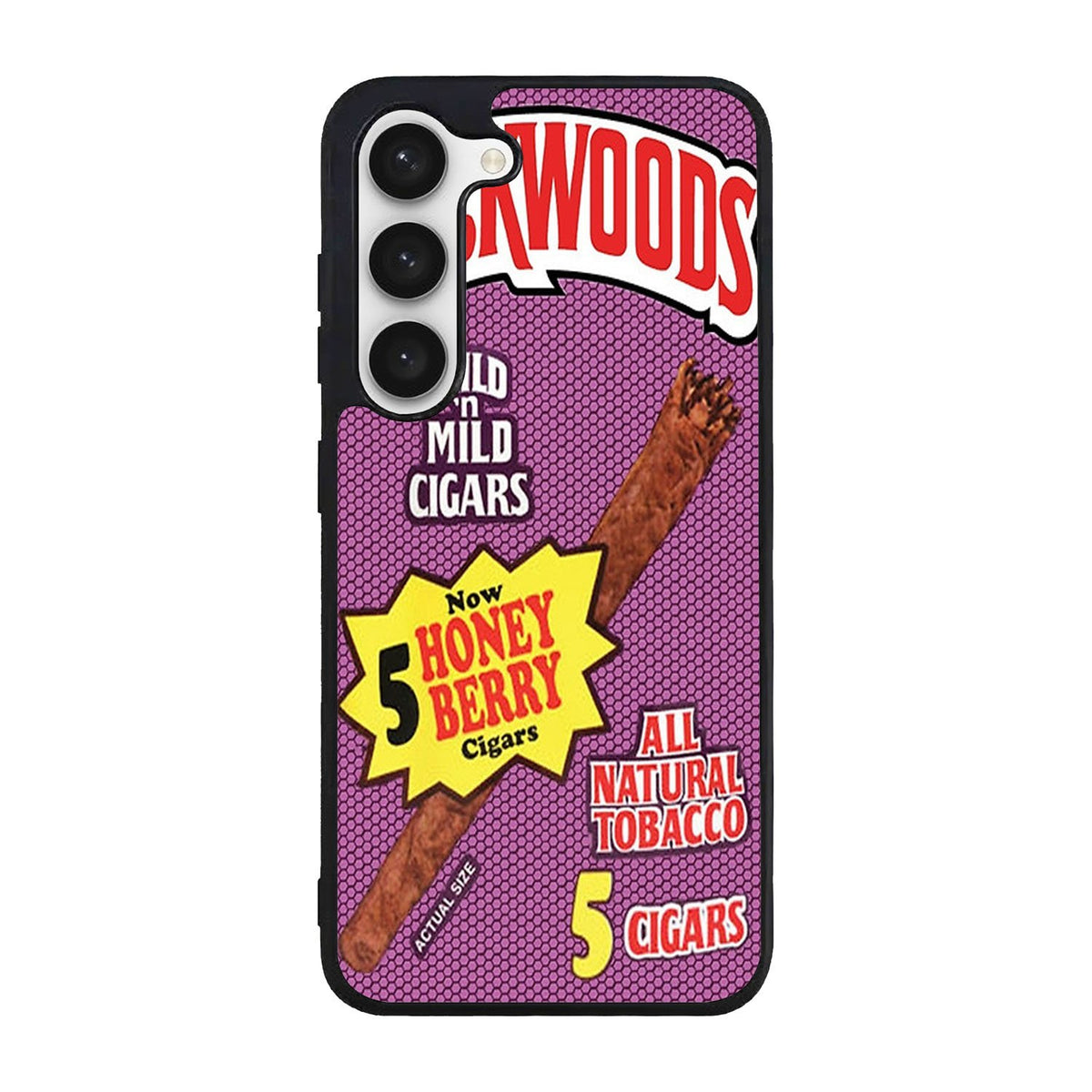 Backwoods Honey Berry Cigars Case Samsung Galaxy S23 Plus 5G BC0409
