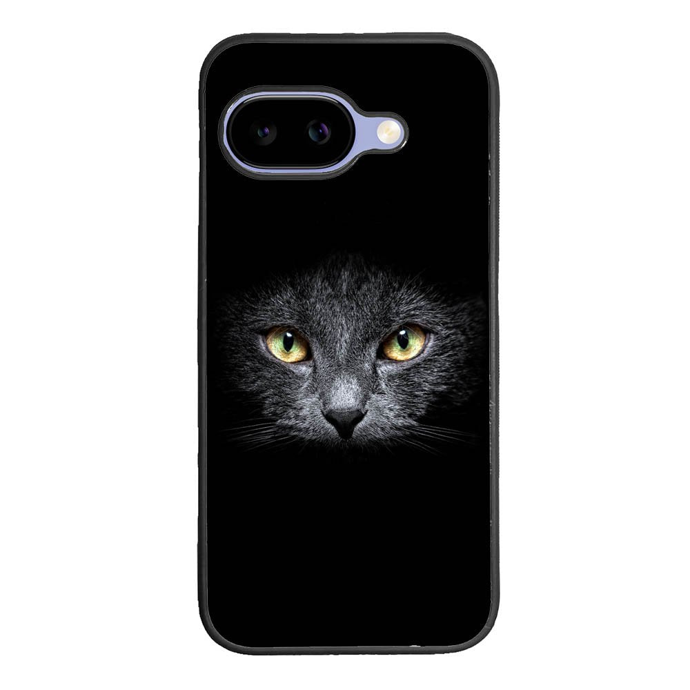 Black Cat Face Google Pixel 10A Case BC0410