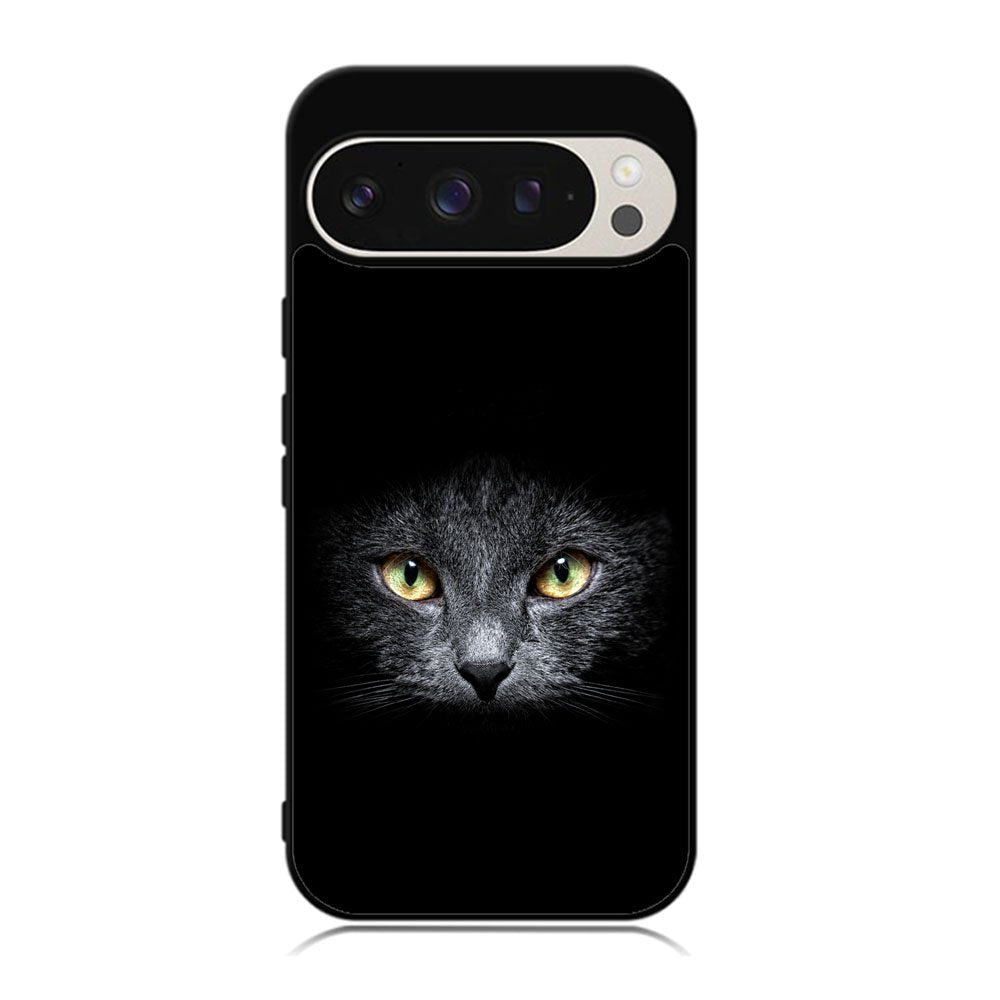 Black Cat Face Case Google Pixel 9 Pro XL BC0410
