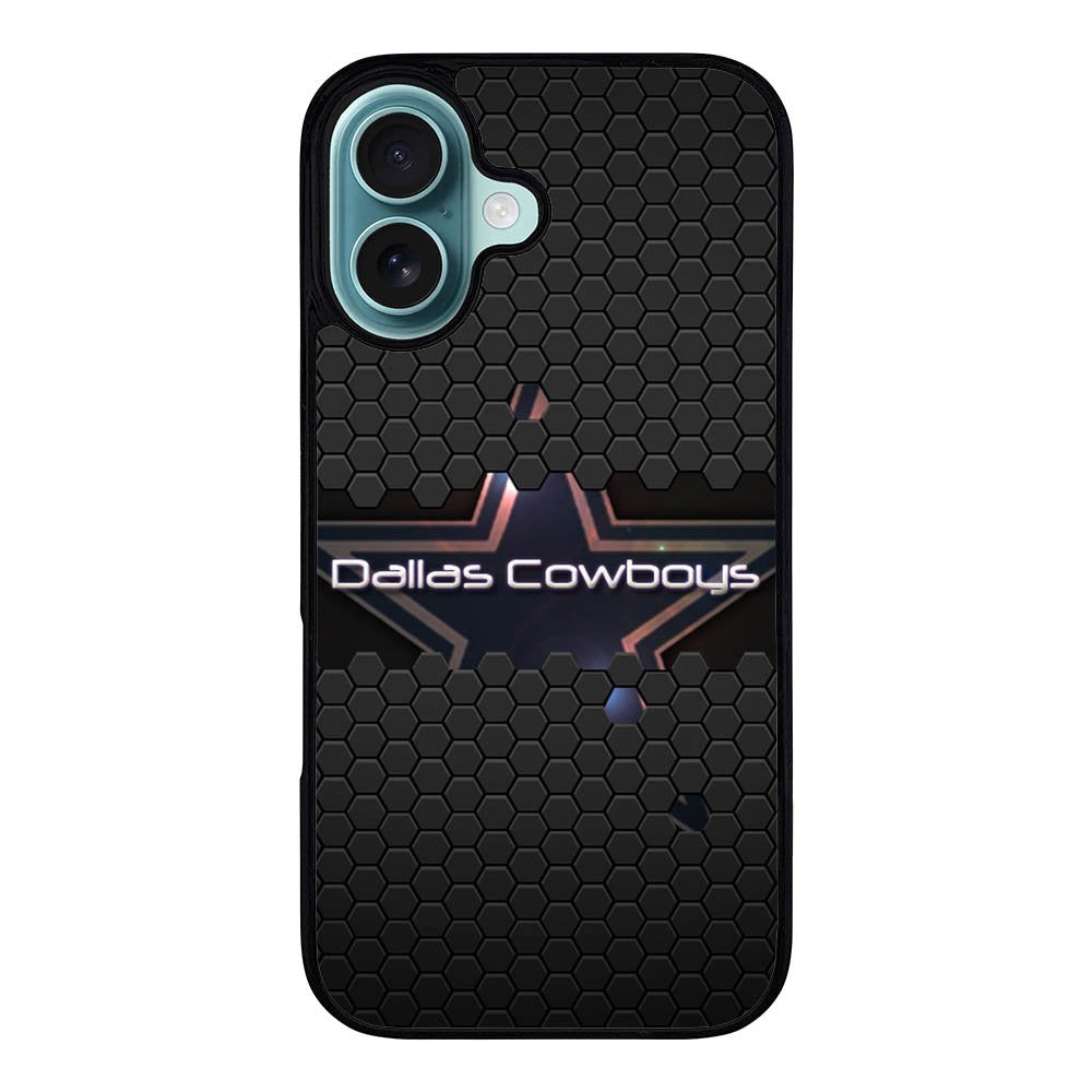 dallas cowboys black star Case iPhone 16 Plus BC0416