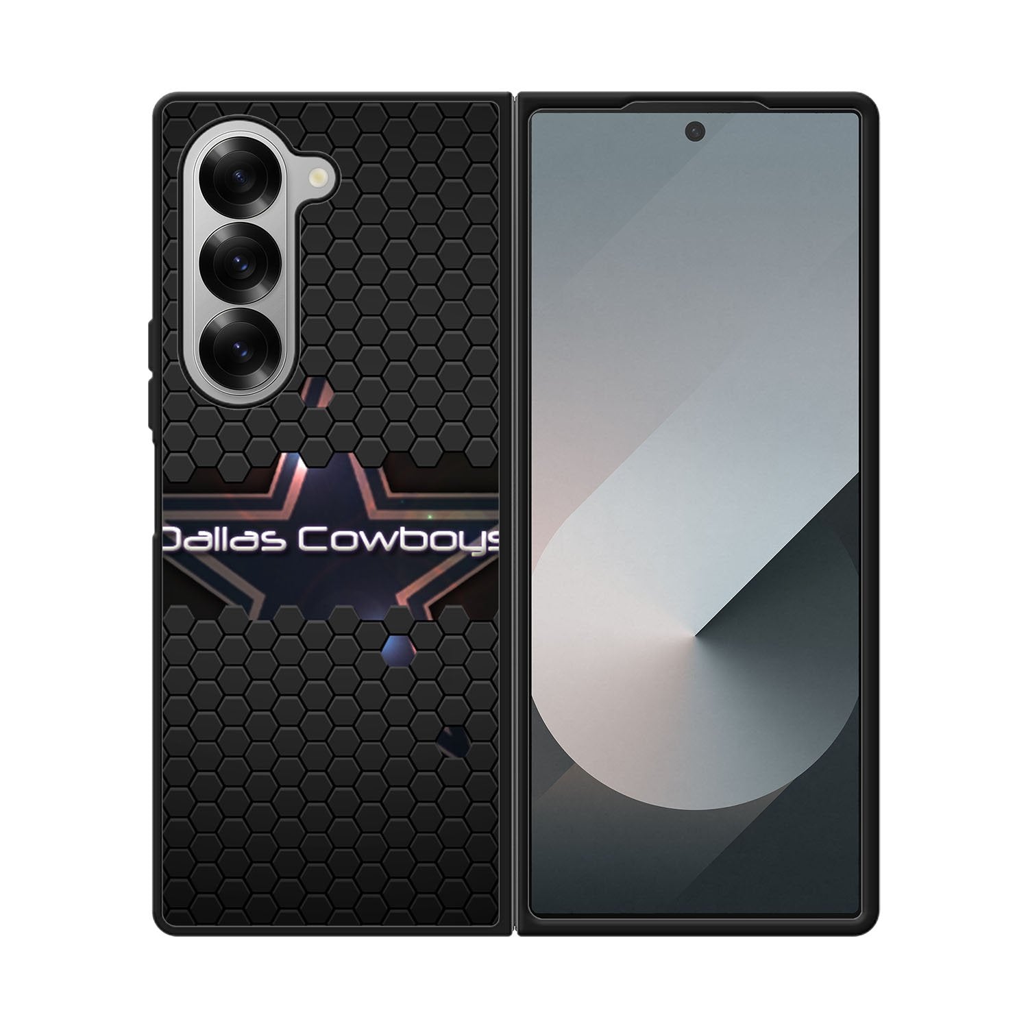 dallas cowboys black star Case Samsung Galaxy Z Fold 6 5G BC0416