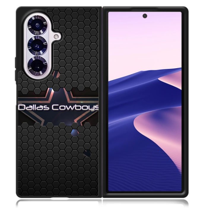 dallas cowboys black star Samsung Galaxy Z Fold 7 5G Case BC0416