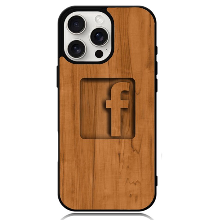 Facebook Logo Case iPhone 16 Pro Max BC0422