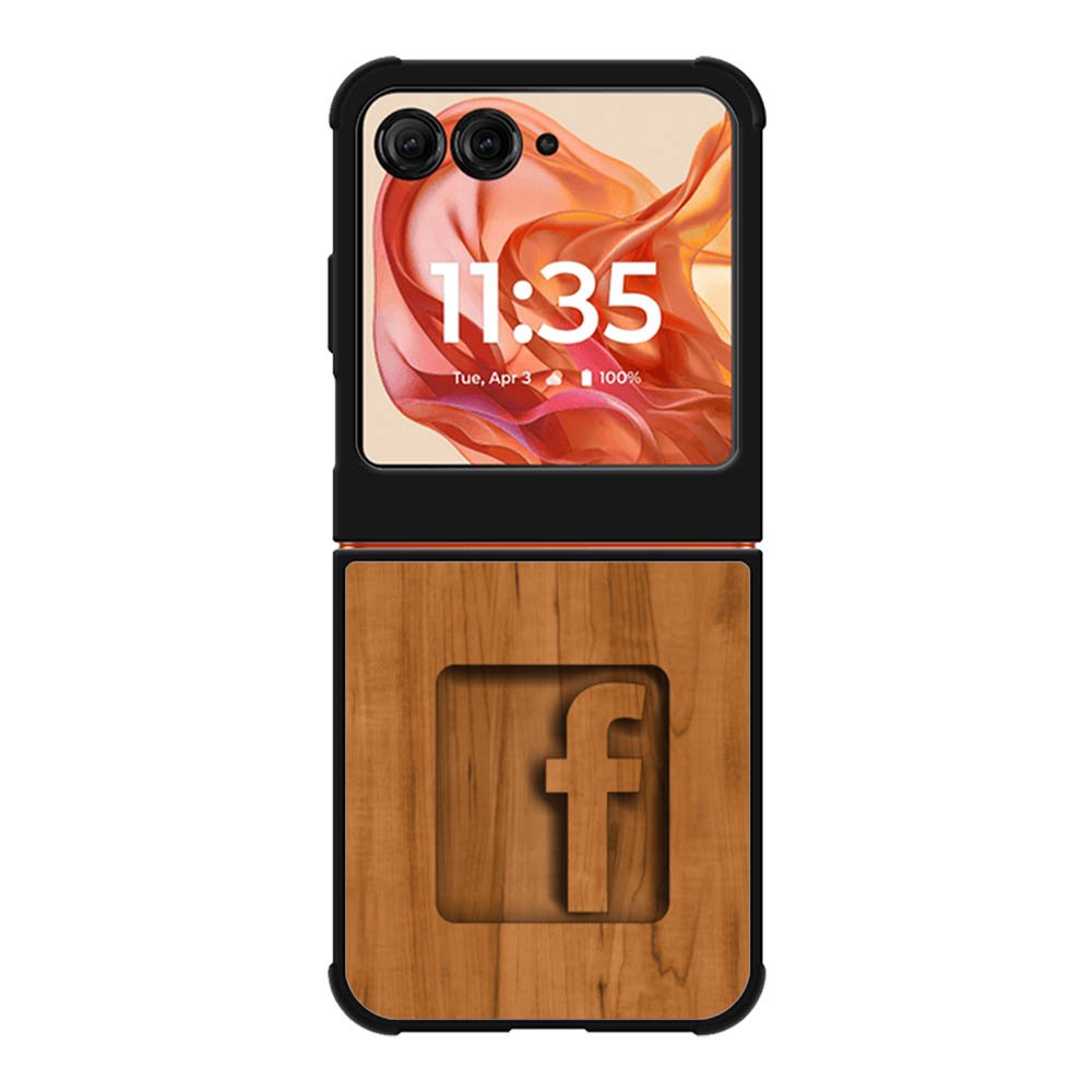 Facebook Logo Motorola Moto Razr 2025/2024 , Moto Razr 60/50 Case BC0422