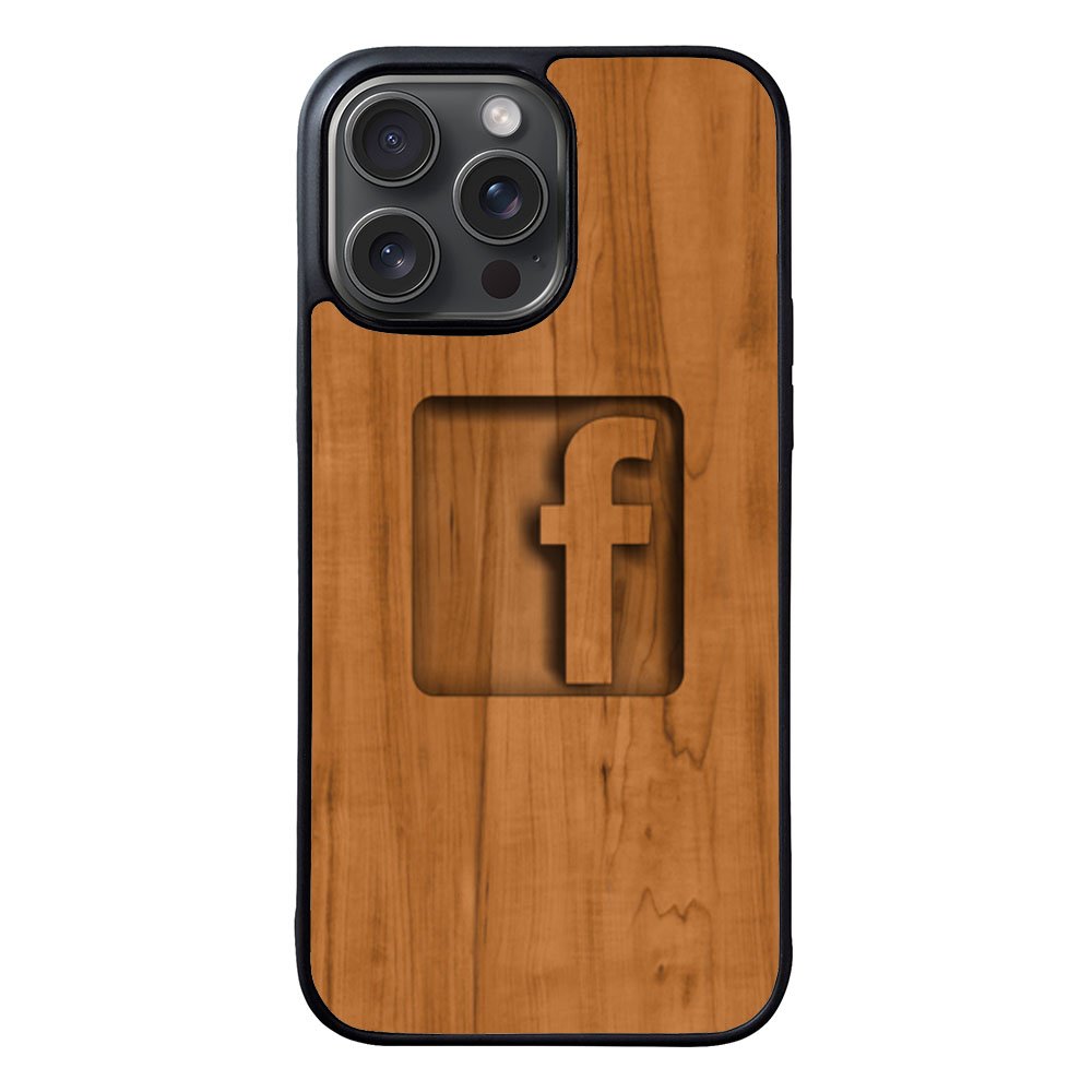 Facebook Logo Case iPhone 15 Pro BC0422
