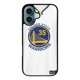 Kevin Durant Jersey Home Case iPhone 16 Plus BC0431