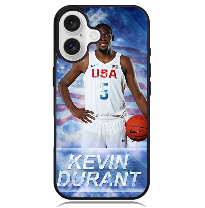 Kevin Durant USA Case iPhone 16 BC0449