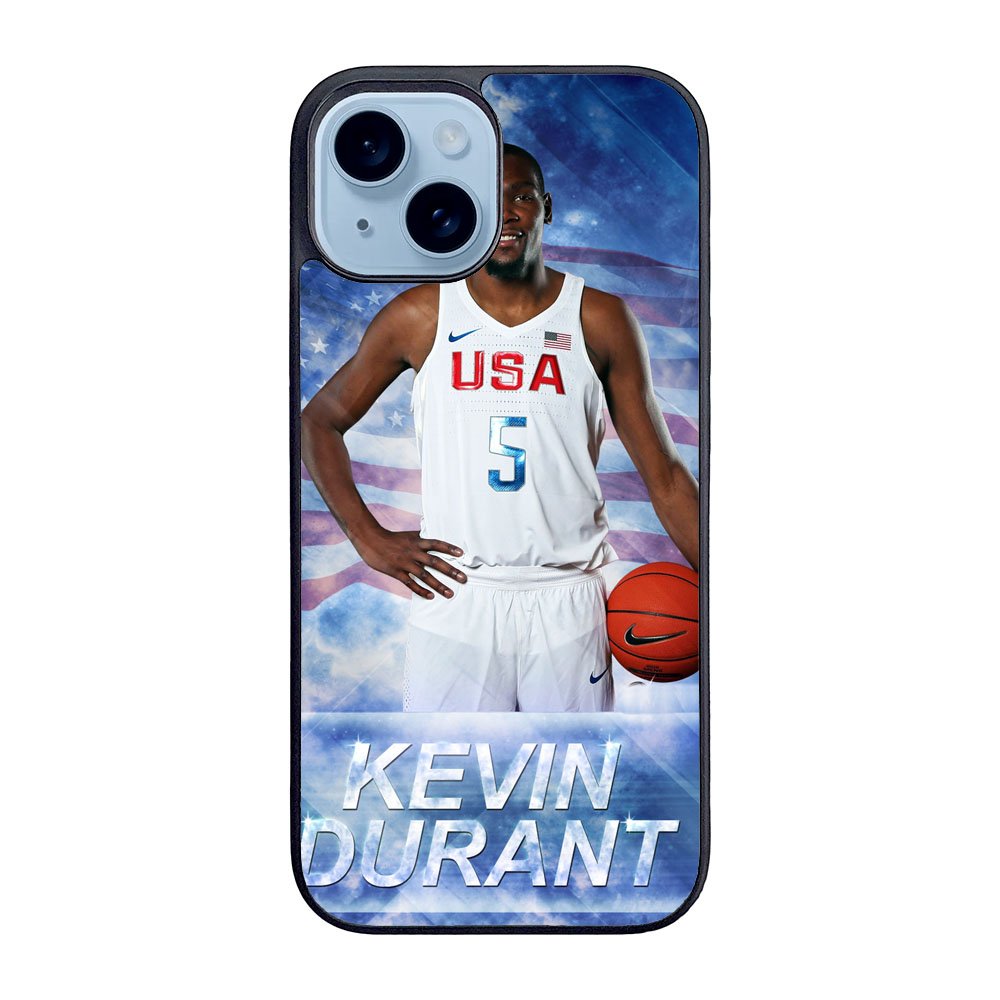 Kevin Durant USA Case iPhone 15 Plus BC0449