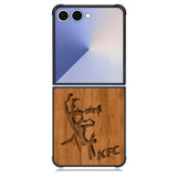 KFC Logo Wood Samsung Galaxy Z Flip 7 Case BC0452
