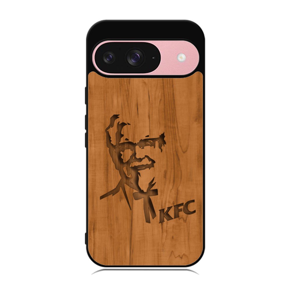 KFC Logo Wood Case Google Pixel 9 BC0452