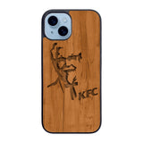 KFC Logo Wood Case iPhone 15 Plus BC0452