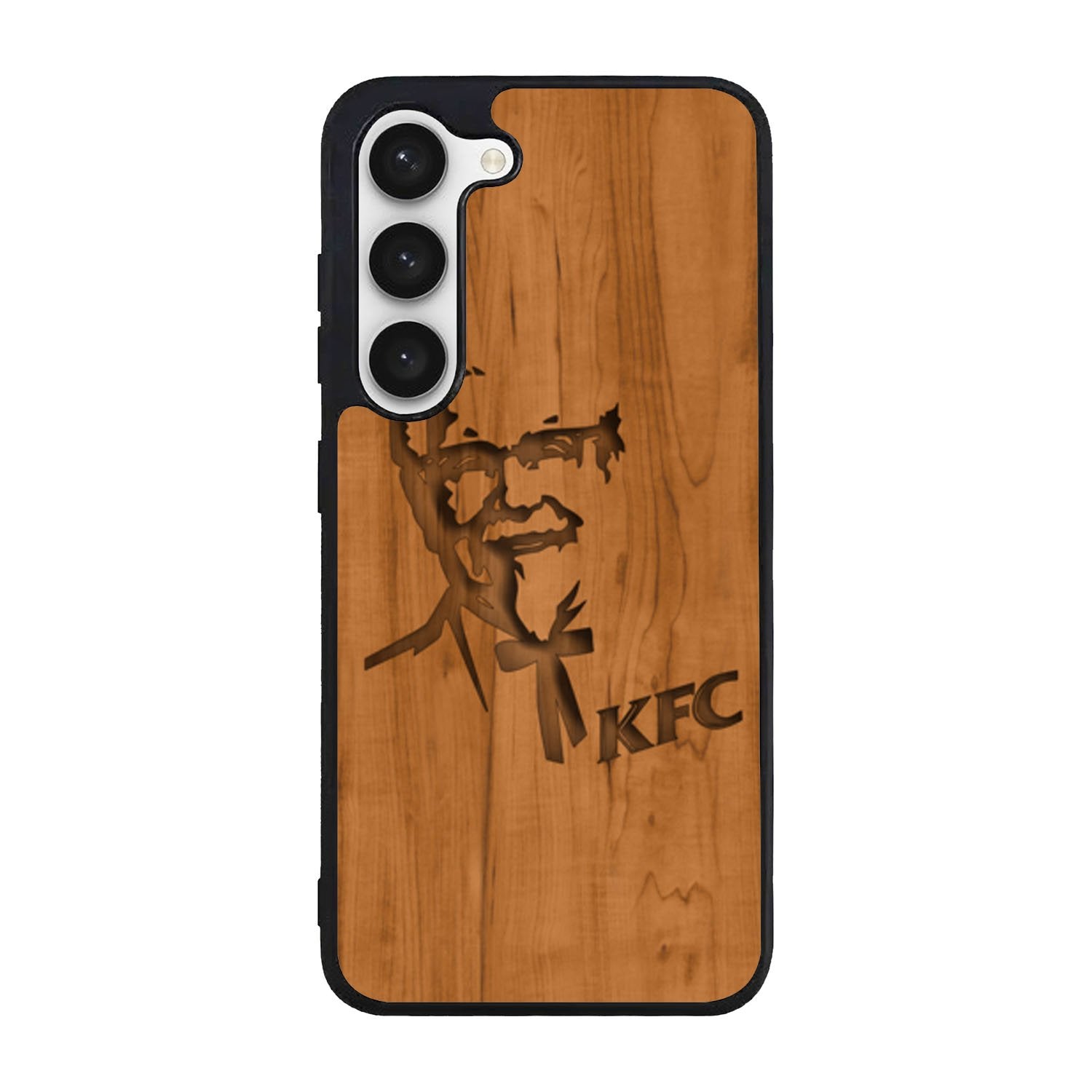 KFC Logo Wood Case Samsung Galaxy S25 Plus 5G BC0452
