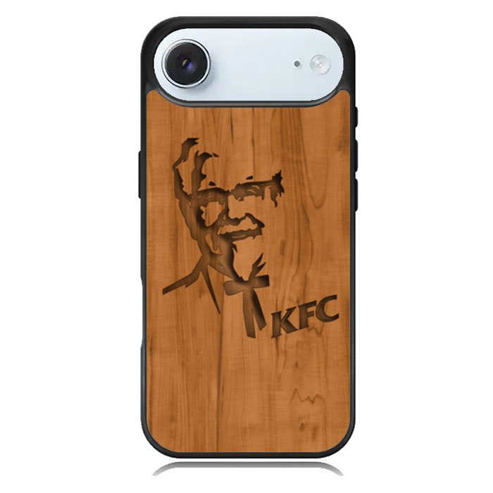 KFC Logo Wood iPhone 17 Air Case BC0452