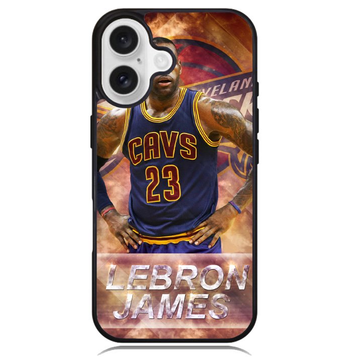 LeBron James The King Case iPhone 16 BC0458