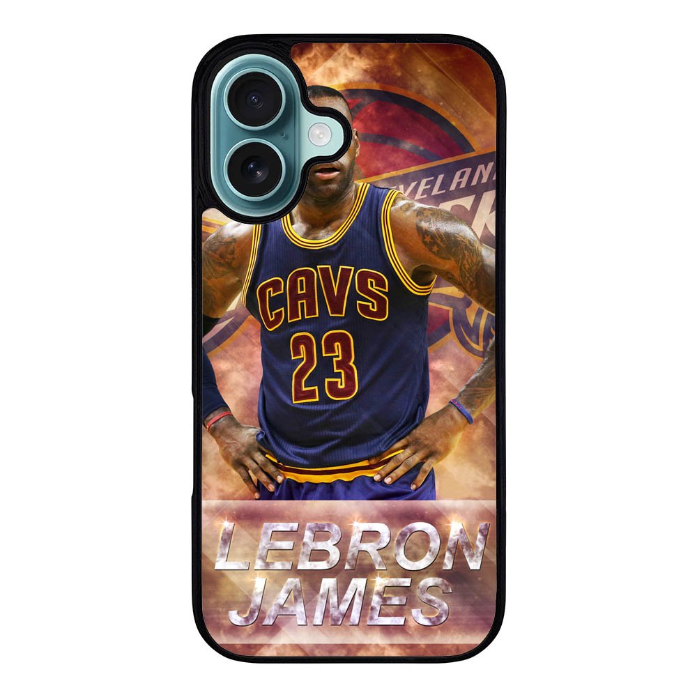 LeBron James The King Case iPhone 16 Plus BC0458