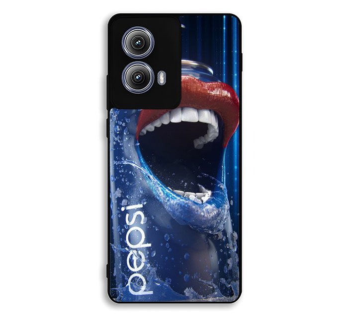 pepsi soda drink Motorola Moto Edge 2024 Case BC0433