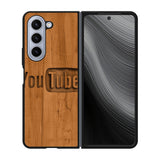 YouTube Intro Video Case Samsung Galaxy z Fold 5 5G BC0446