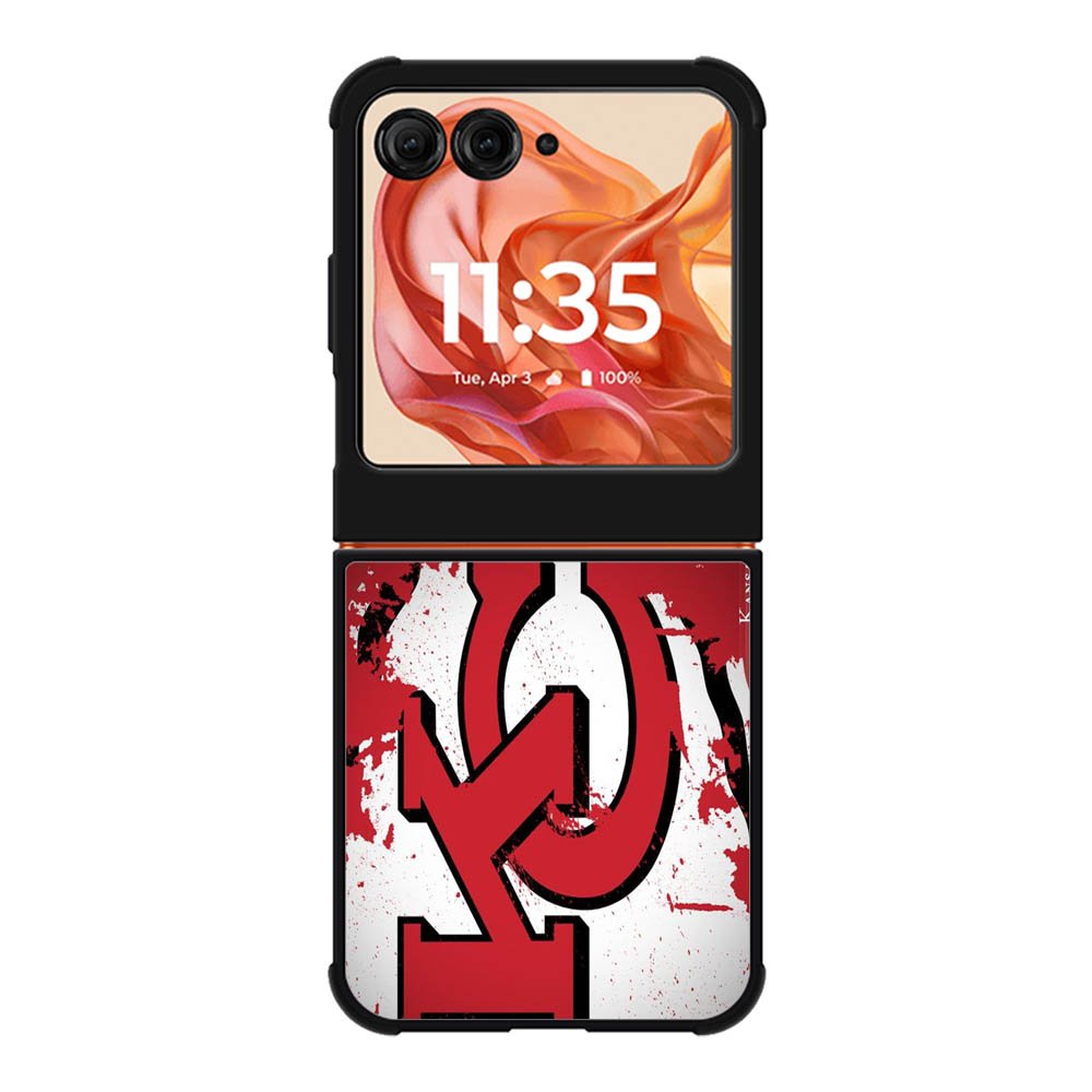Kansas City Chiefs Motorola Moto Razr 2025/2024 , Moto Razr 60/50 Case BC0497