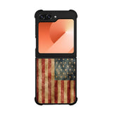 Vintage American Flag Case Samsung Galaxy Z Flip 6 5G BC0504