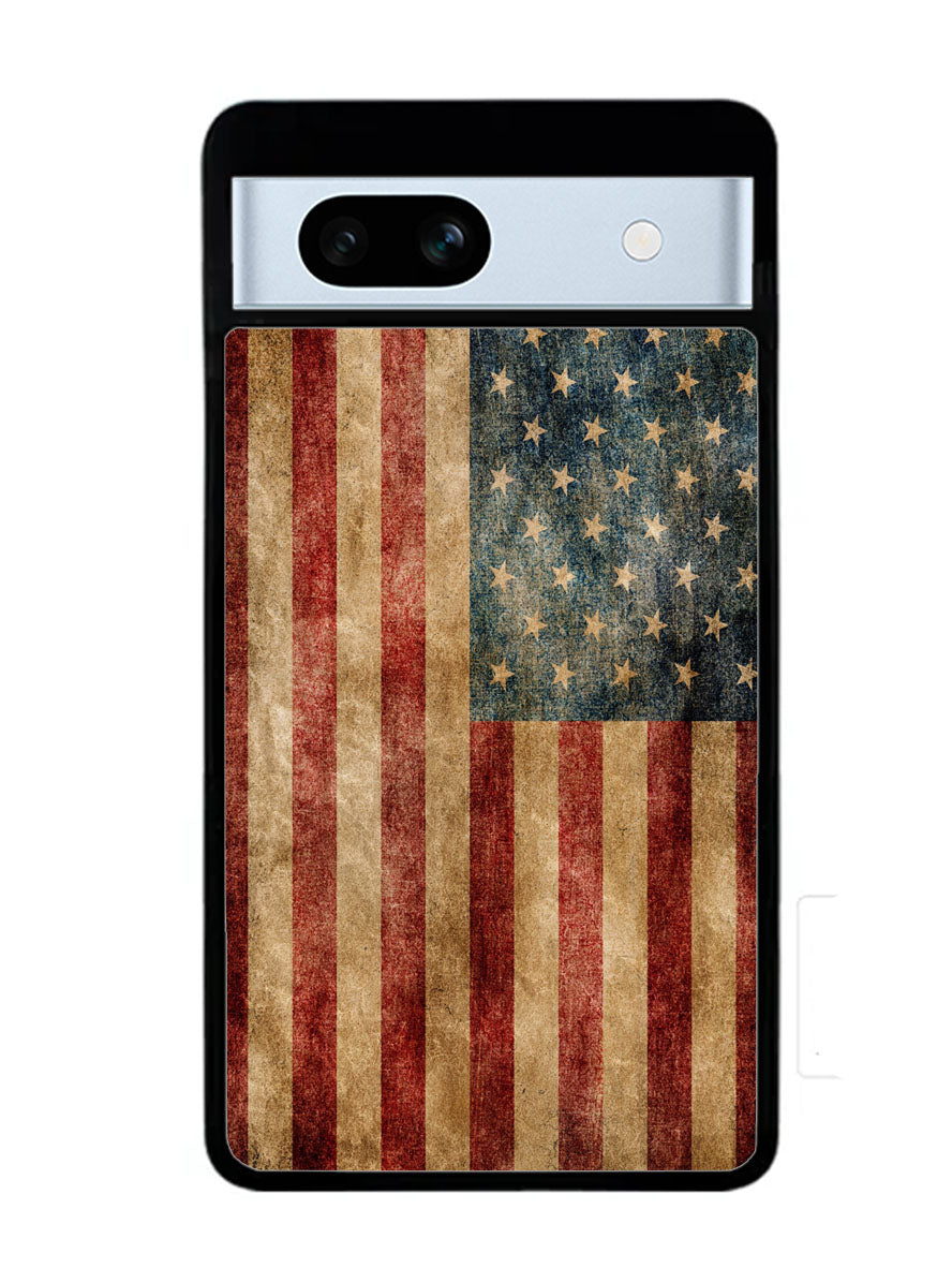 Vintage American Flag Google Pixel 7A Case