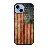 Vintage American Flag Case iPhone 15 BC0504
