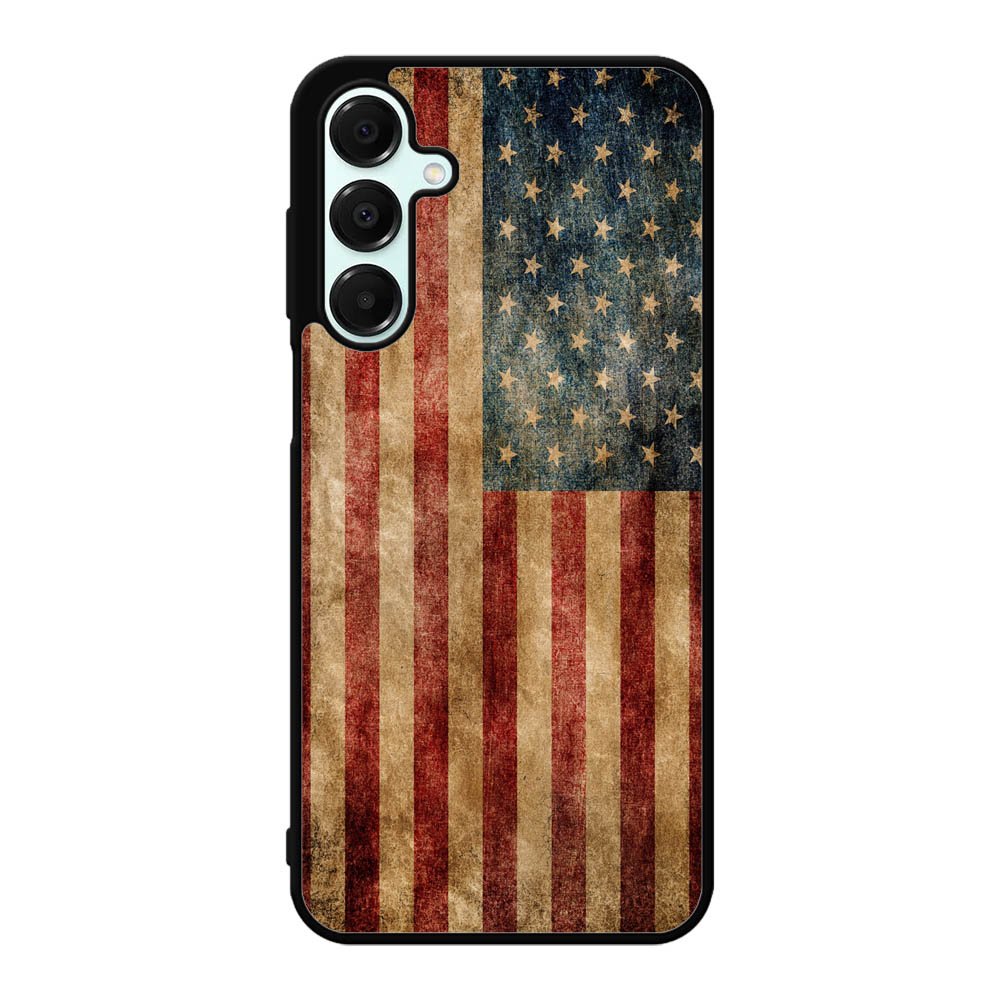 Vintage American Flag Samsung Galaxy A16 Case BC0504