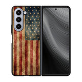 Vintage American Flag Case Samsung Galaxy z Fold 5 5G BC0504