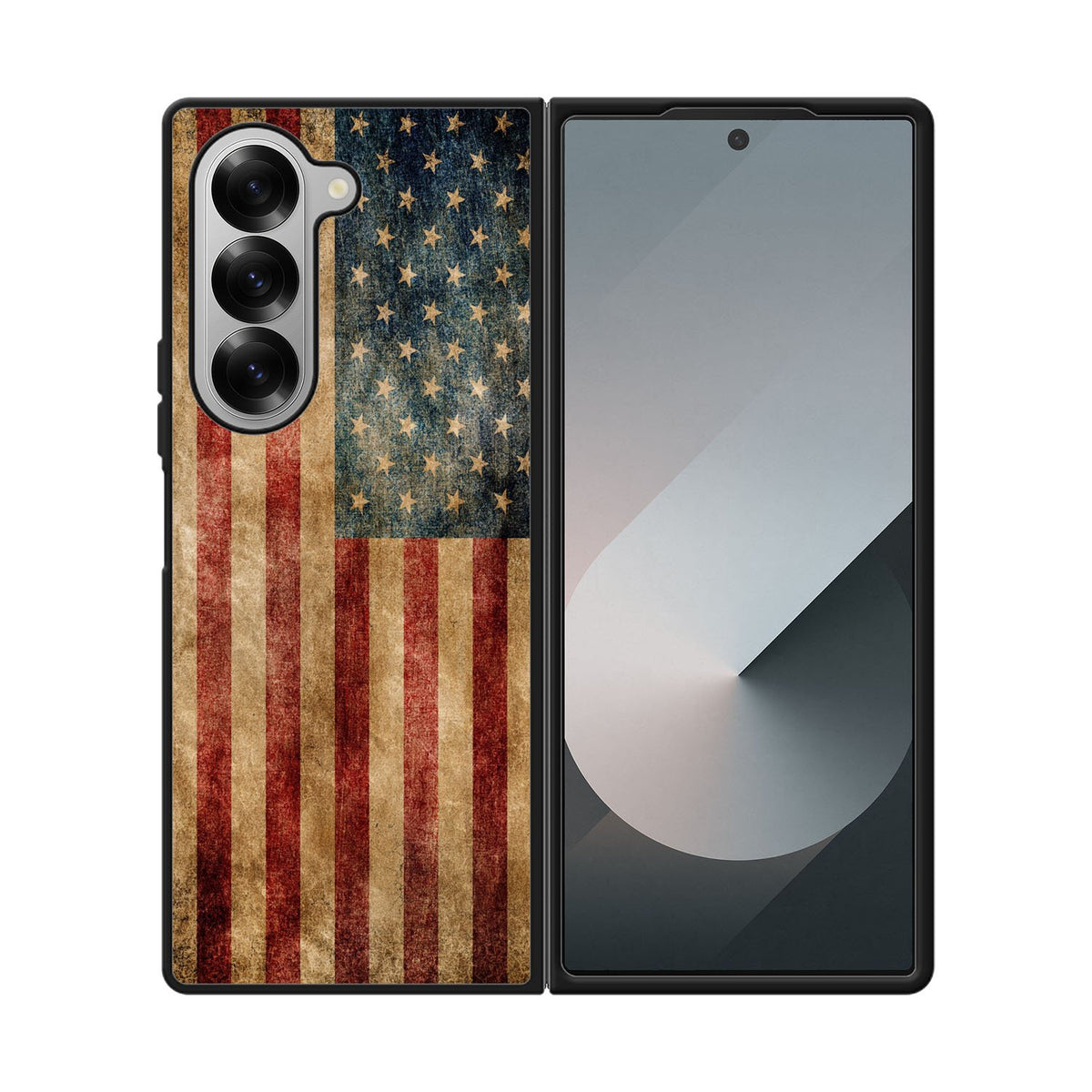 Vintage American Flag Case Samsung Galaxy Z Fold 6 5G BC0504