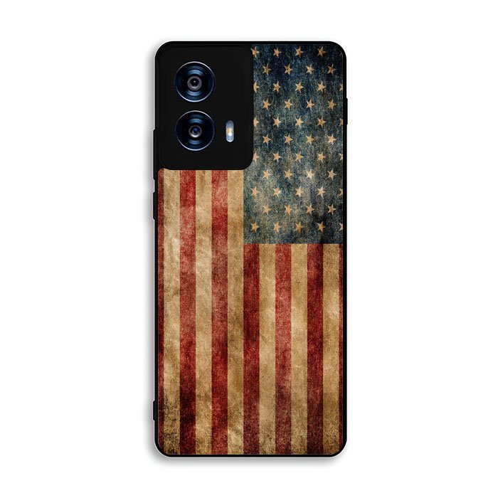 Vintage American Flag Motorola Moto G Power 5G 2024 Case FE1150