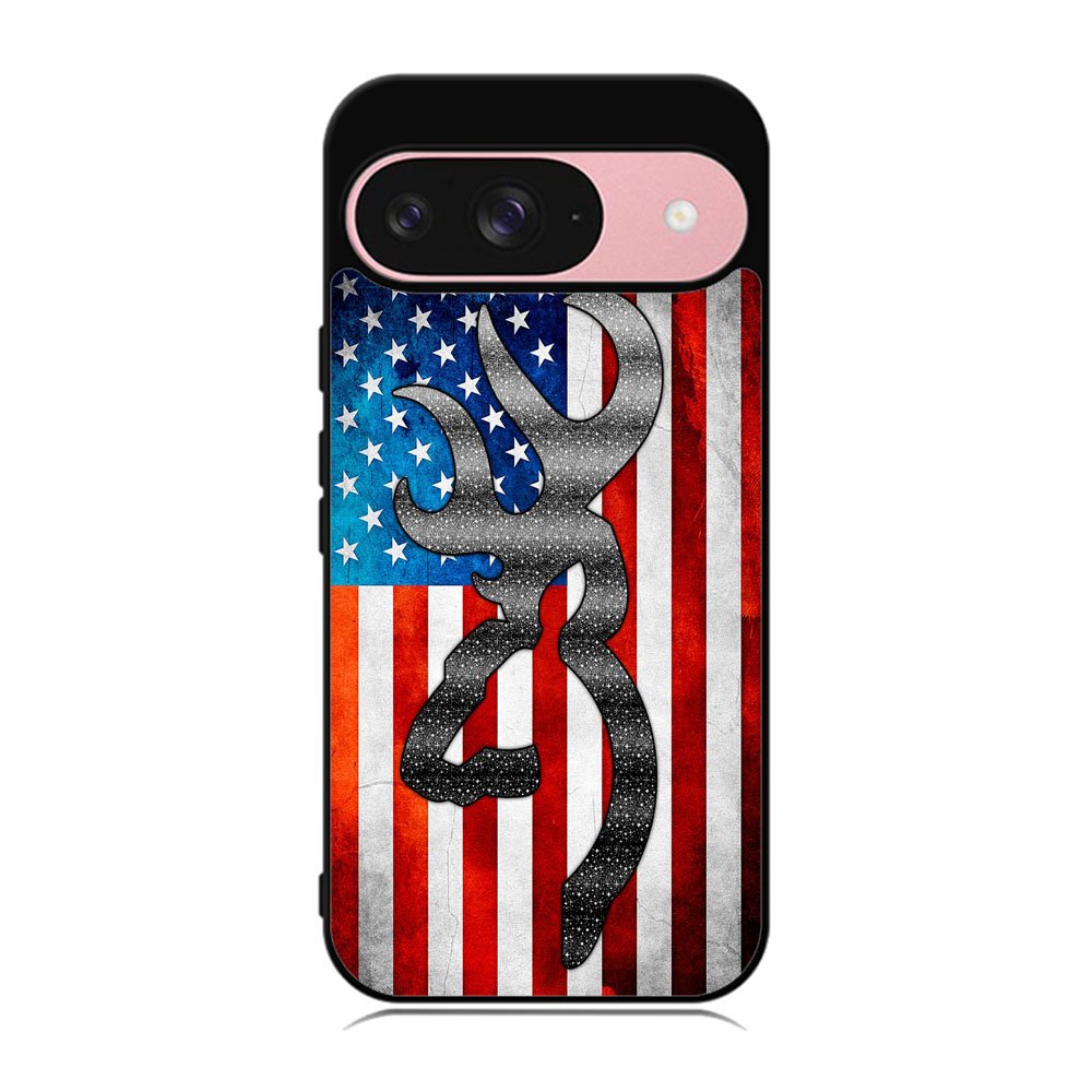 Camo American Flag Case Google Pixel 9 BC0475