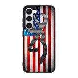 Camo American Flag Case Samsung Galaxy S25 Plus 5G BC0475