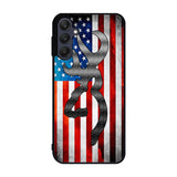 Camo American Flag Samsung Galaxy A25 5G Case BC0475
