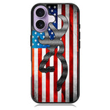 Camo American Flag iPhone 17 Case BC0475