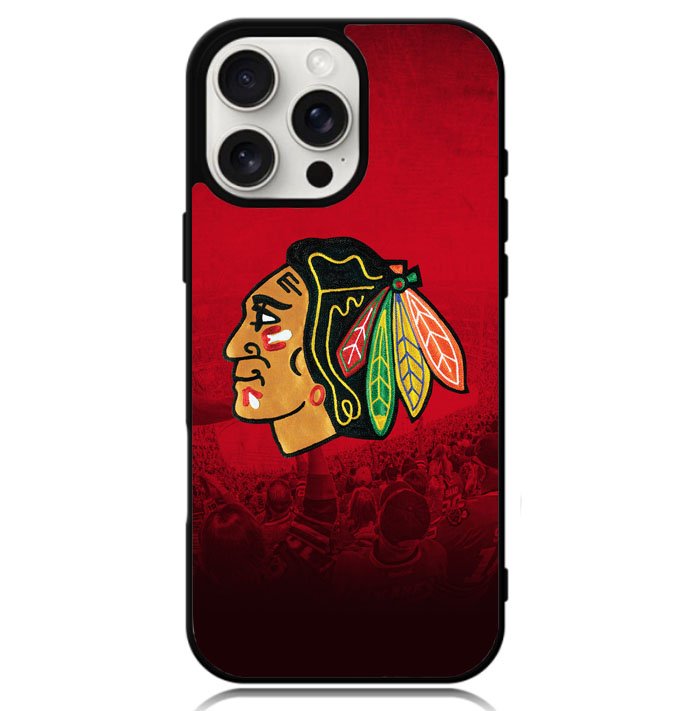 Chicago Blackhawks Case iPhone 16 Pro Max BC0477