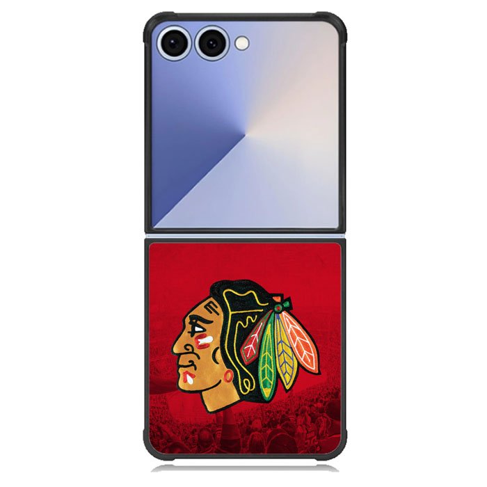 Chicago Blackhawks Samsung Galaxy Z Flip 7 Case BC0477