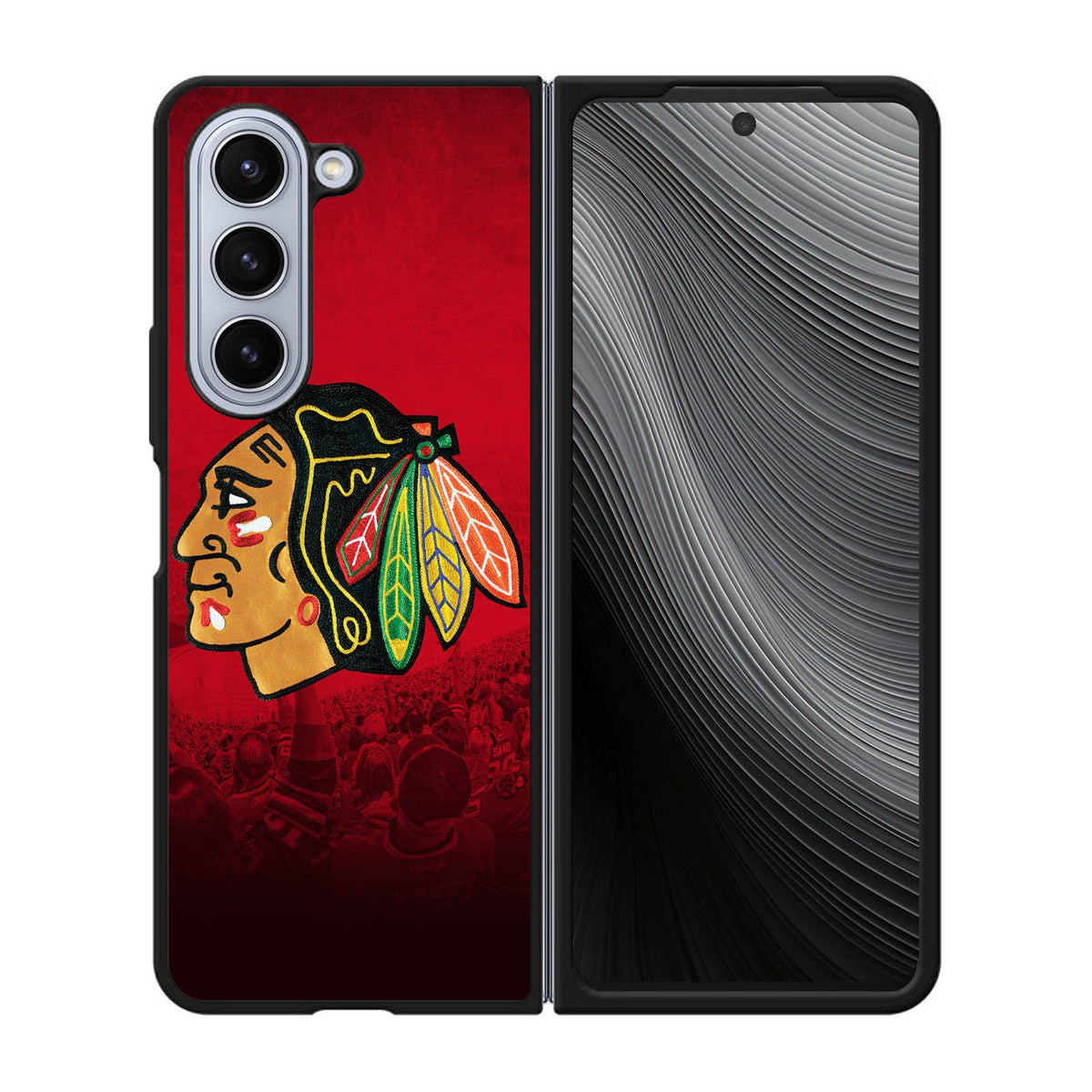Chicago Blackhawks Case Samsung Galaxy z Fold 5 5G BC0477