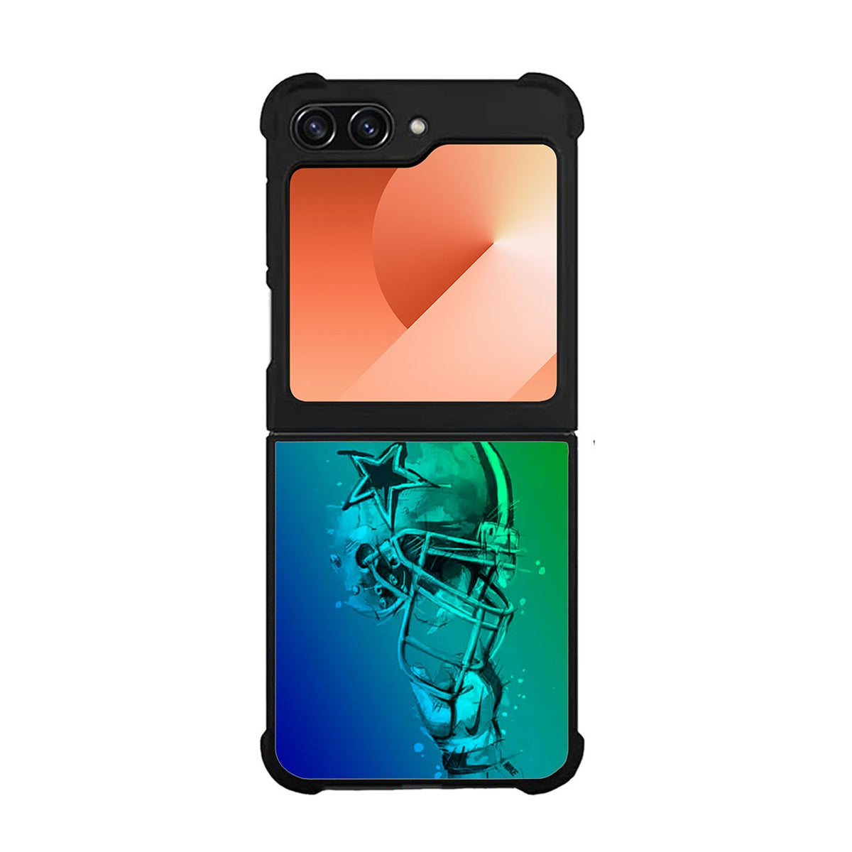 Cowboys helmet falling Case Samsung Galaxy Z Flip 6 5G BC0478