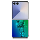 Cowboys helmet falling Samsung Galaxy Z Flip 7 Case BC0478