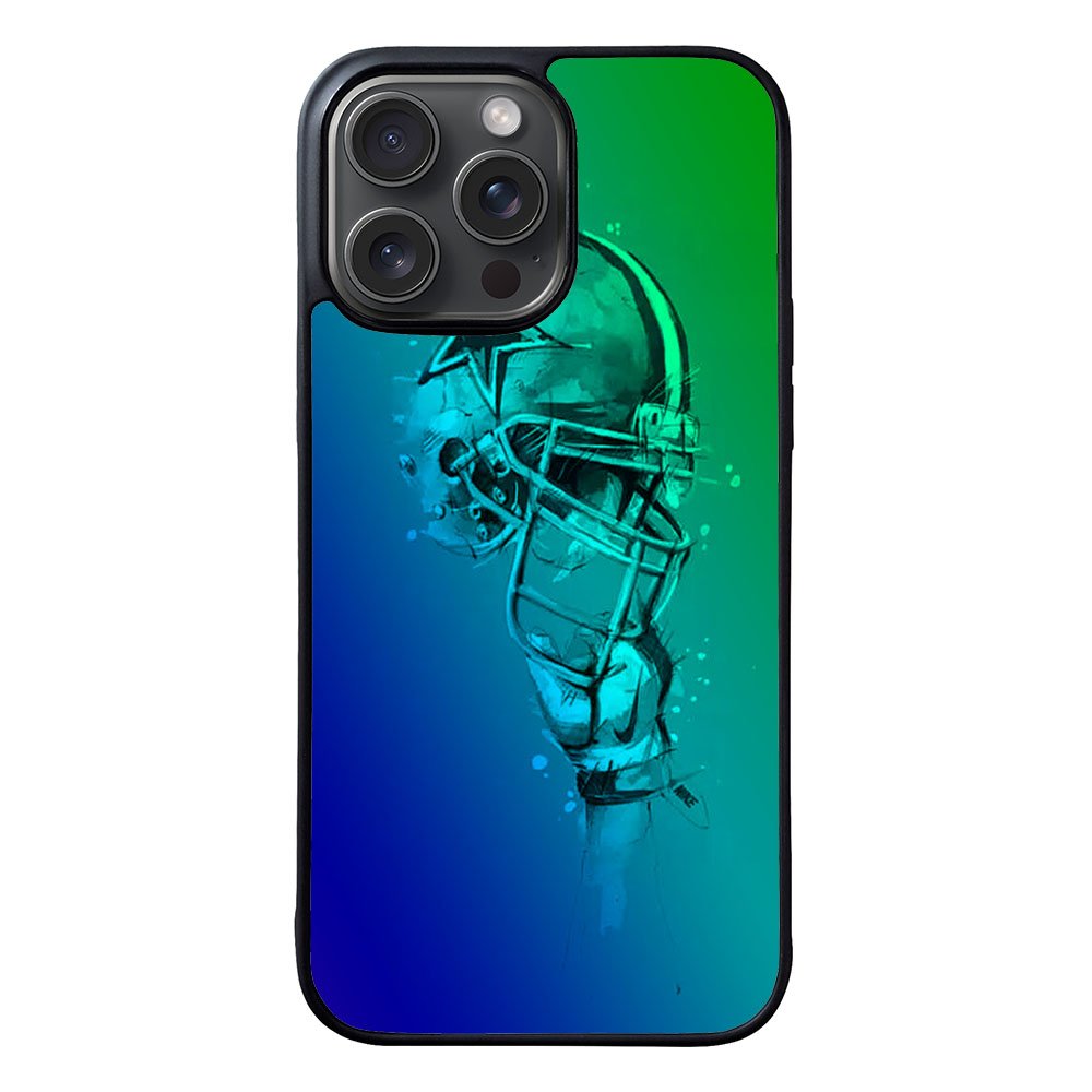 Cowboys helmet falling Case iPhone 15 Pro BC0478
