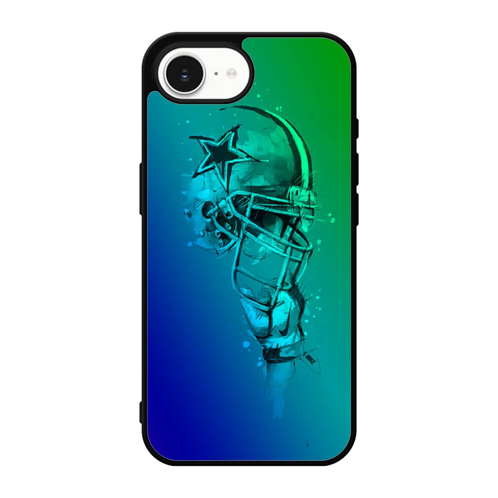 Cowboys helmet falling iPhone 16e Case BC0478