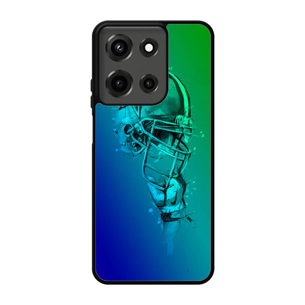 Cowboys helmet falling Motorola Moto G 5G 2025 Case BC0478