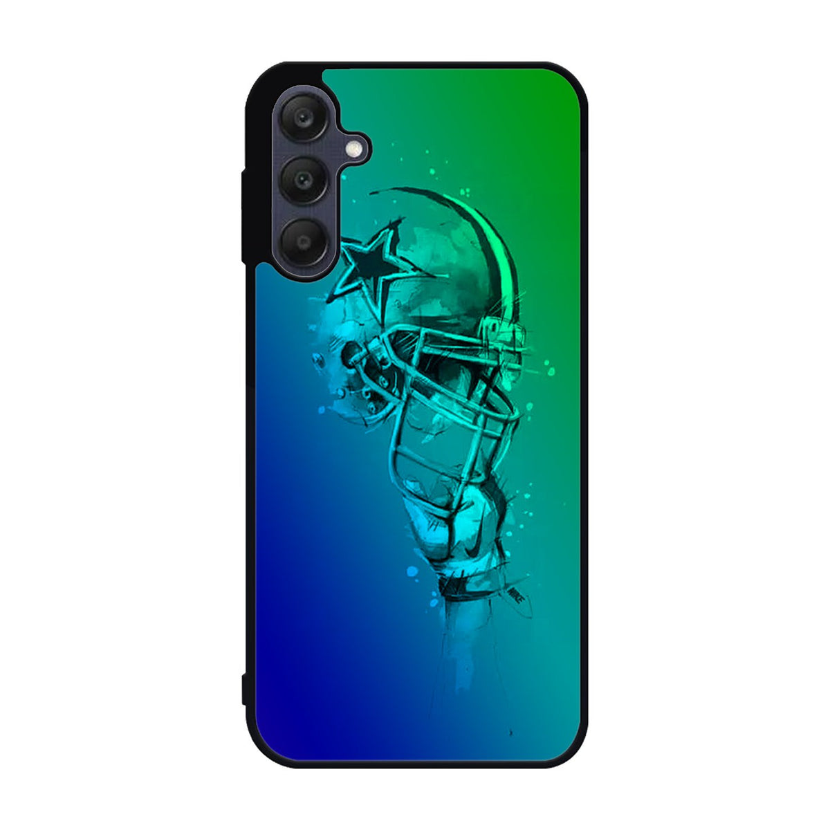 Cowboys helmet falling Samsung Galaxy A25 5G Case BC0478