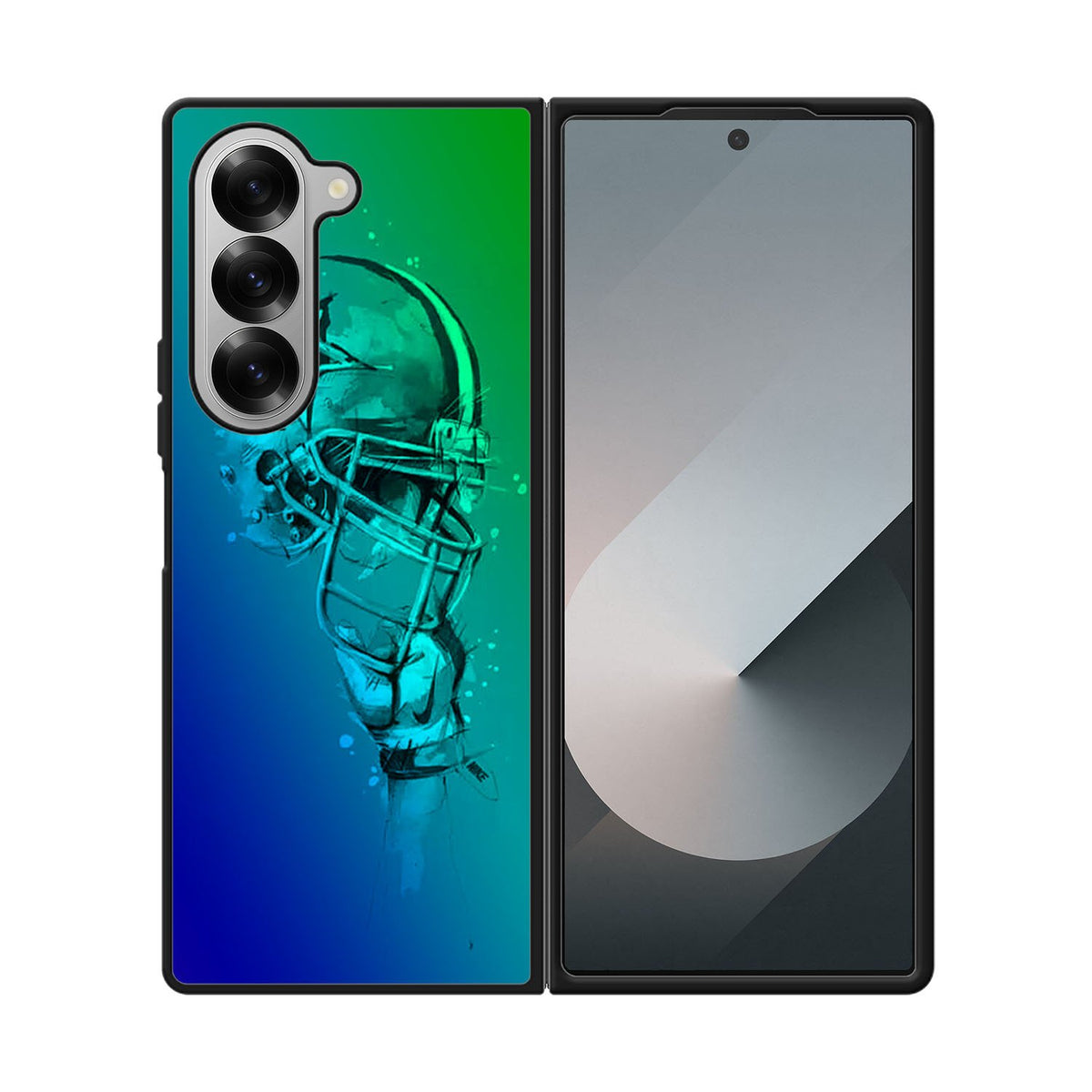 Cowboys helmet falling Case Samsung Galaxy Z Fold 6 5G BC0478