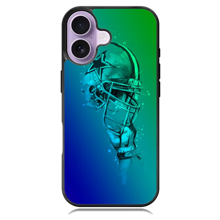 Cowboys helmet falling iPhone 17 Case BC0478